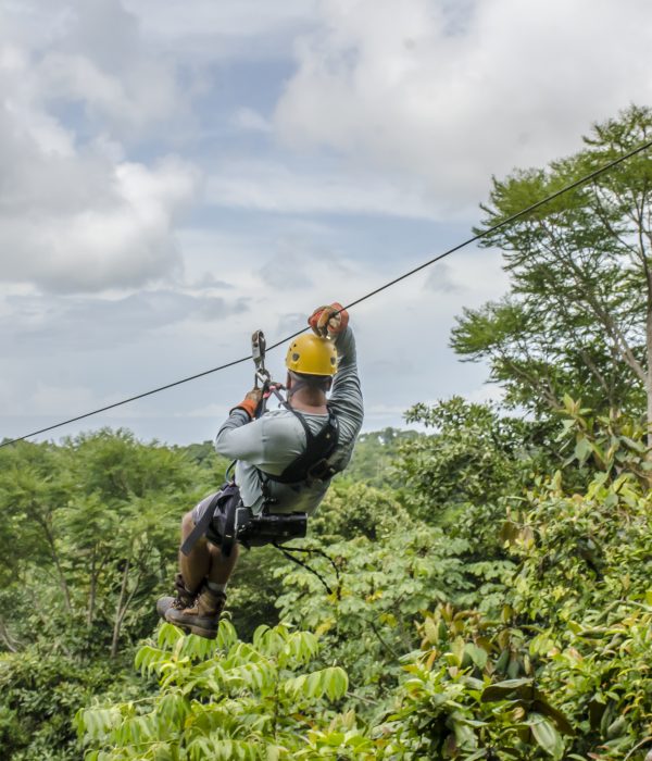 ziplining